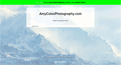 Desktop Screenshot of amycolesphotography.com